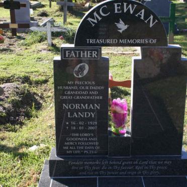 MCEWAN Norman Landy 1929-2007