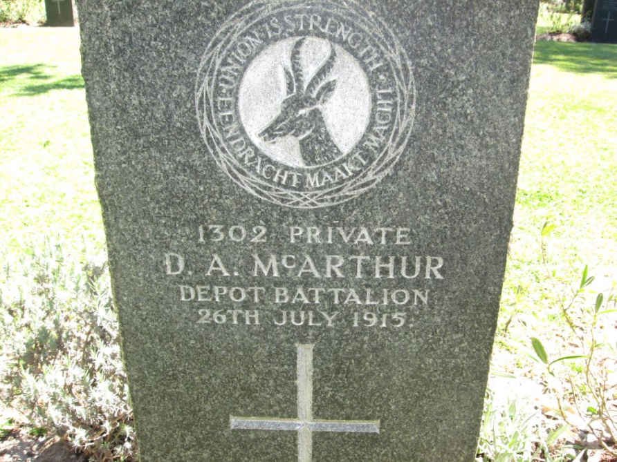 MCARTHUR D.A. -1915