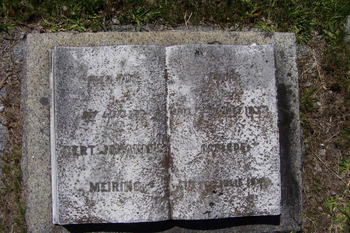 MEIRING Gert Johannes 1933-1944