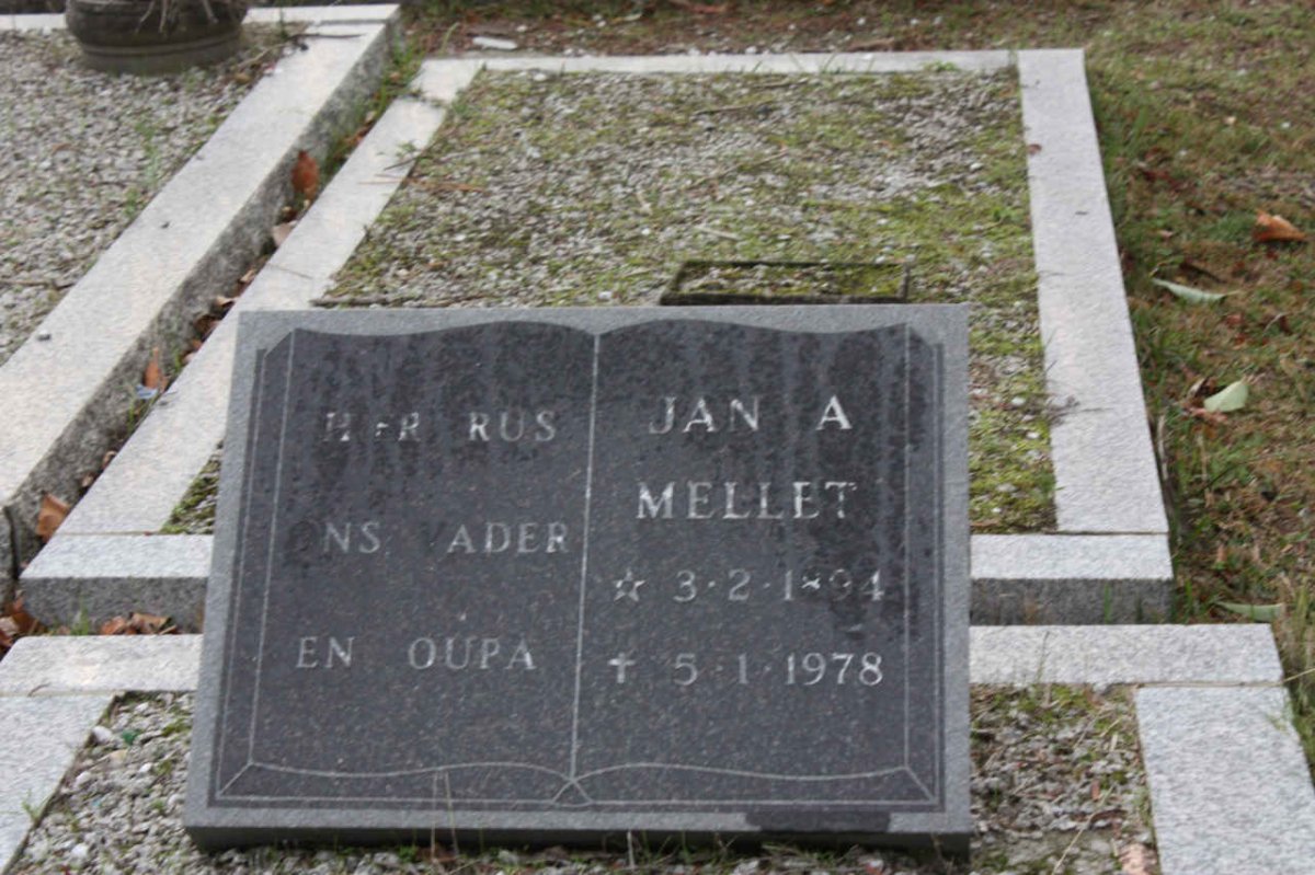 MELLET Jan A. 1894-1978