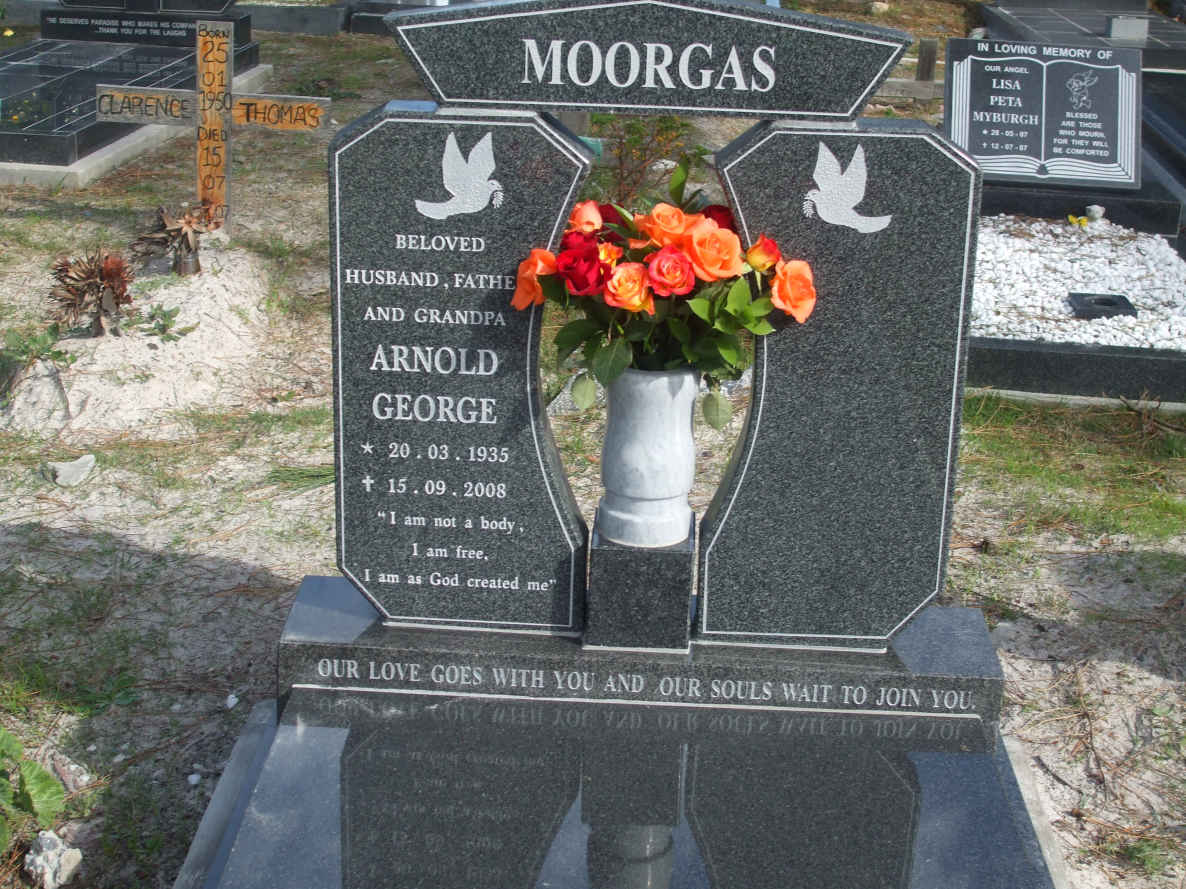 MOORGAS Arnold George 1935-2008