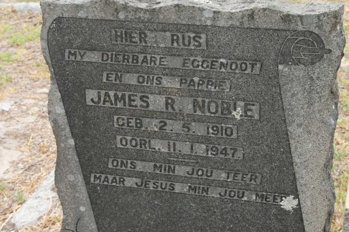 NOBLE James R. 1910-1947