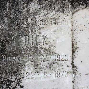 NICHOLSON Dick 1923-1973