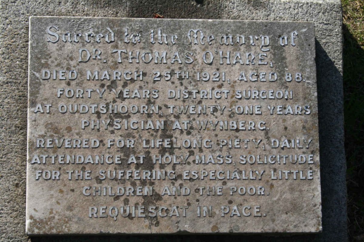 O'HARE Thomas -1921