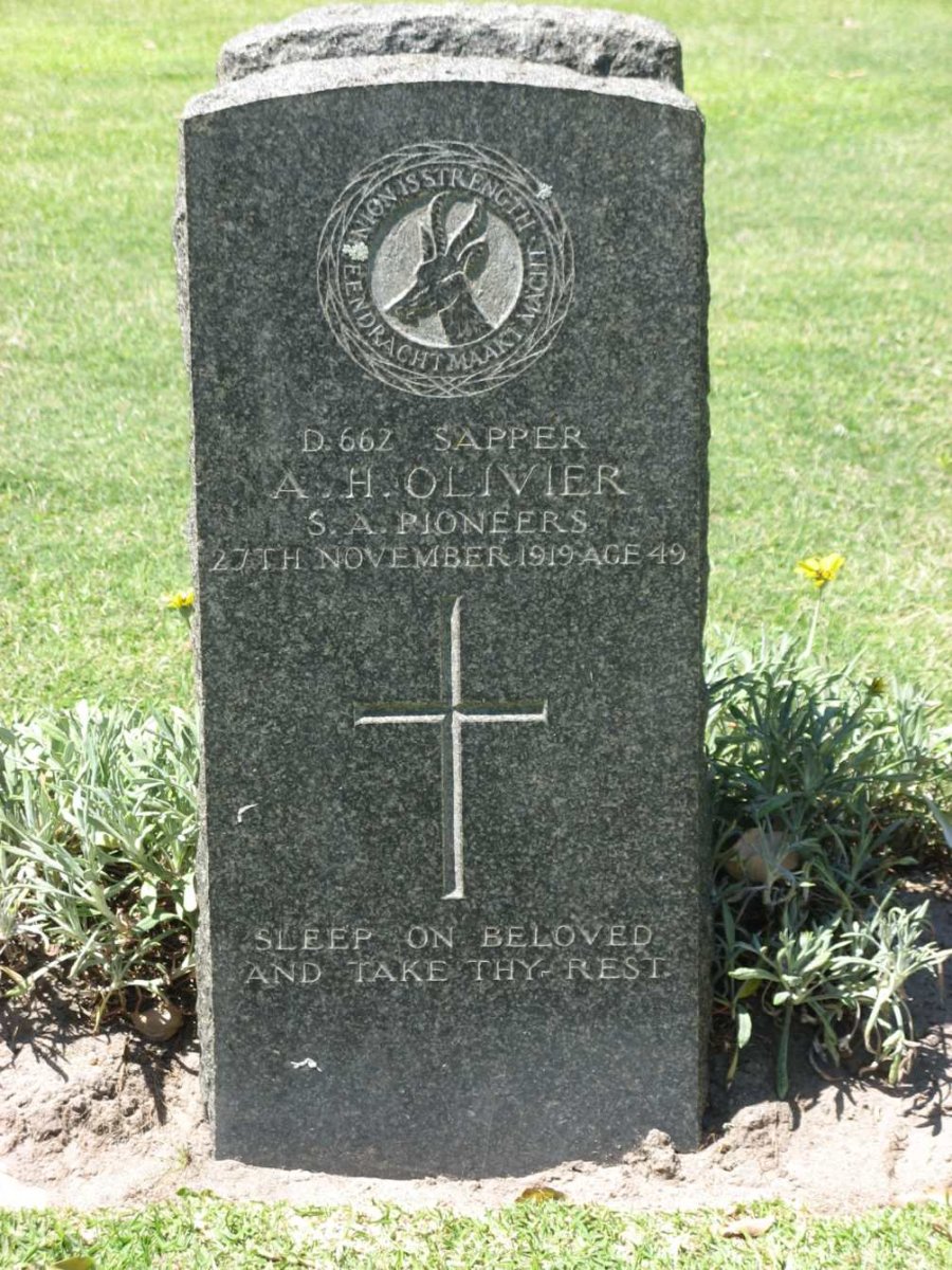 OLIVIER A.H. -1919
