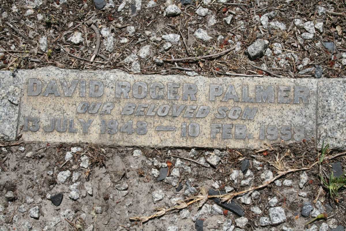 PALMER David Roger 1948-1958