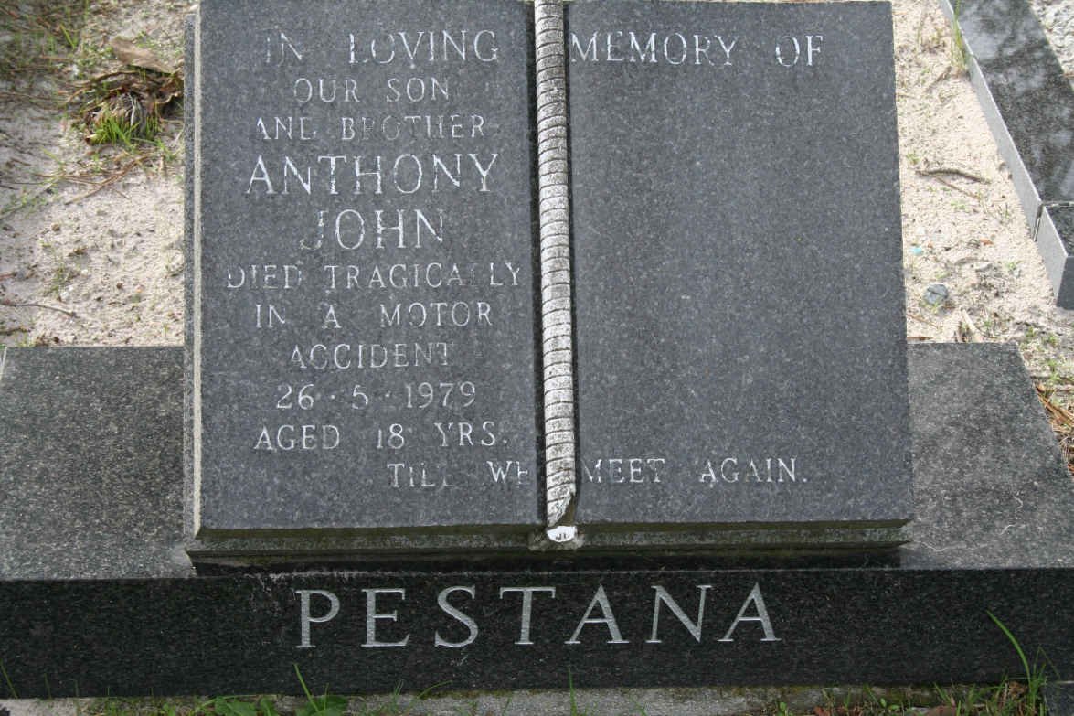 PESTANA  Anthony John -1979