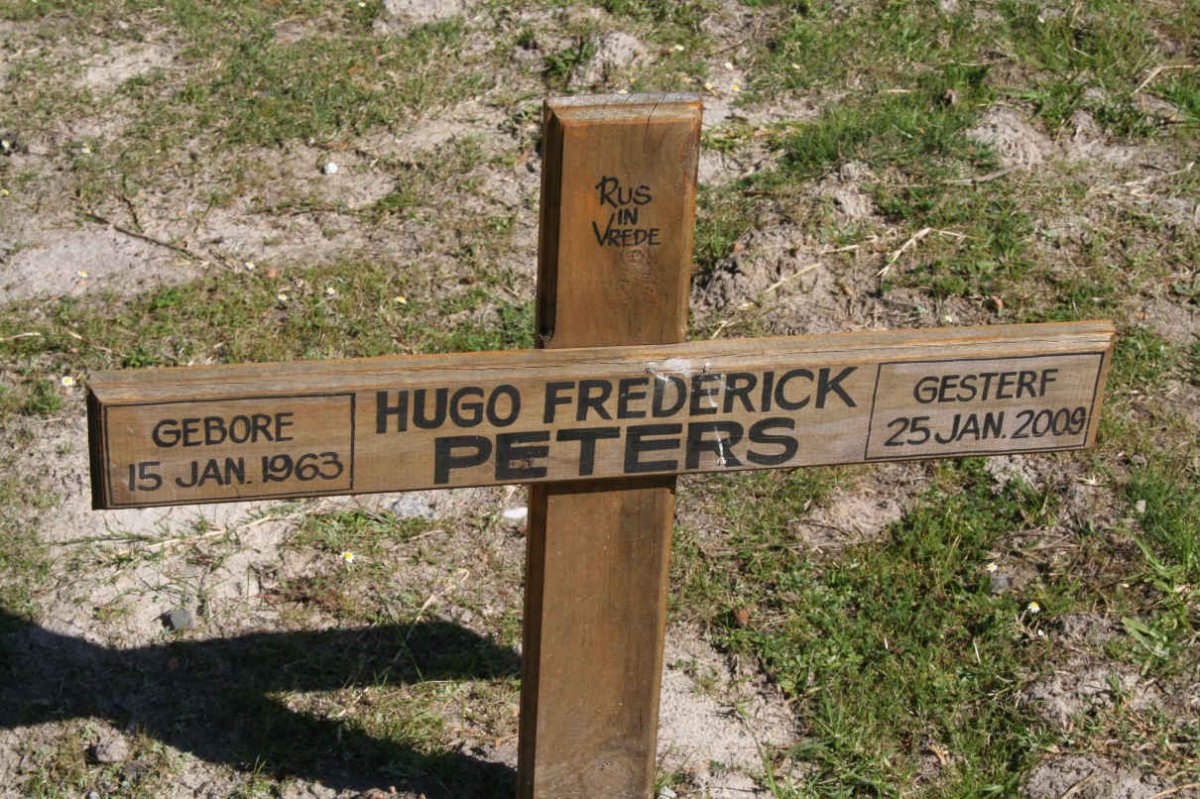 PETERS Hugo Frederick 1963-2009