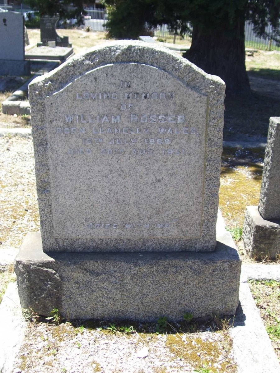 ROSSER William 18?9-19?1