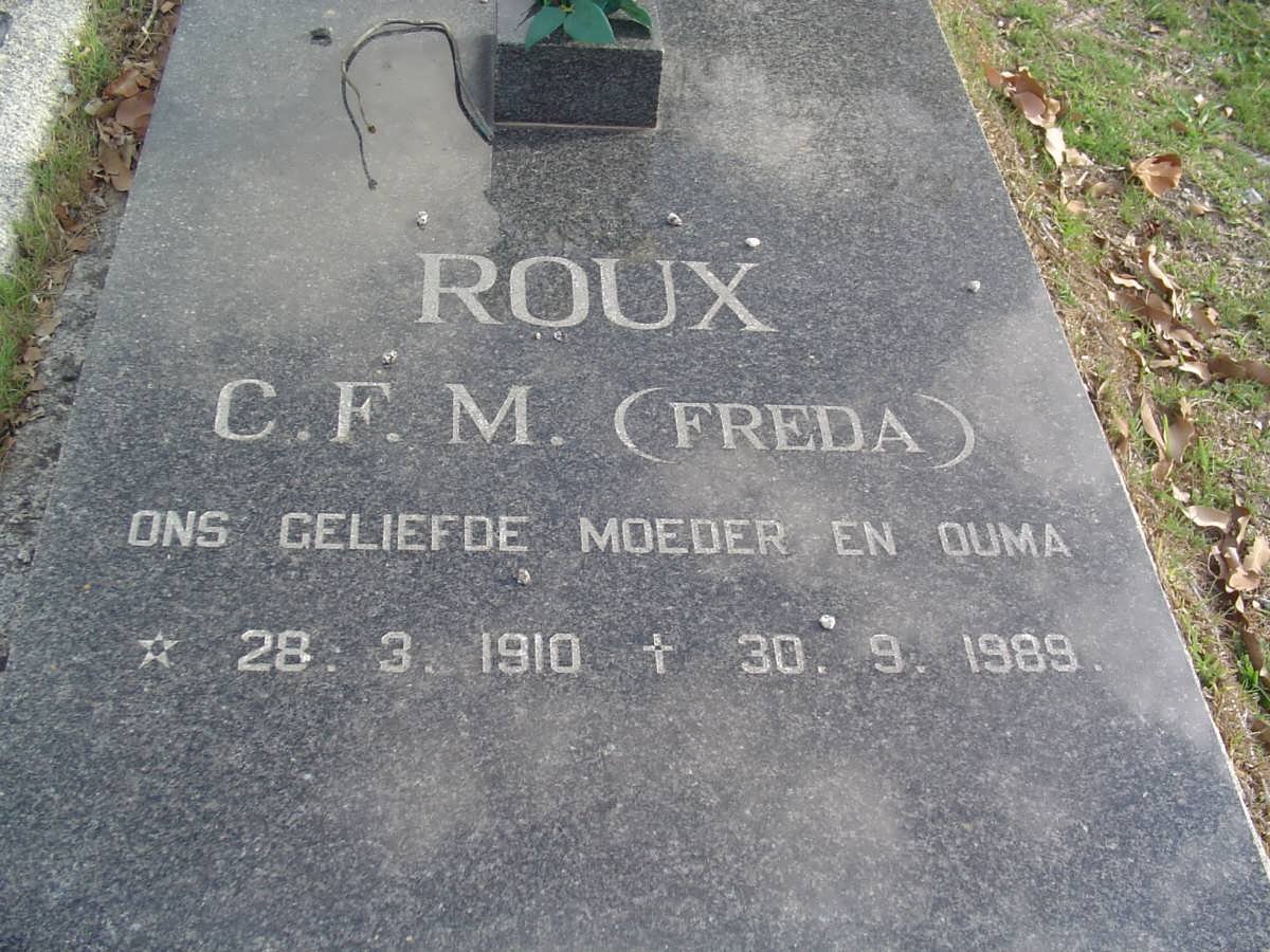 ROUX C.F.M. 1910-1989