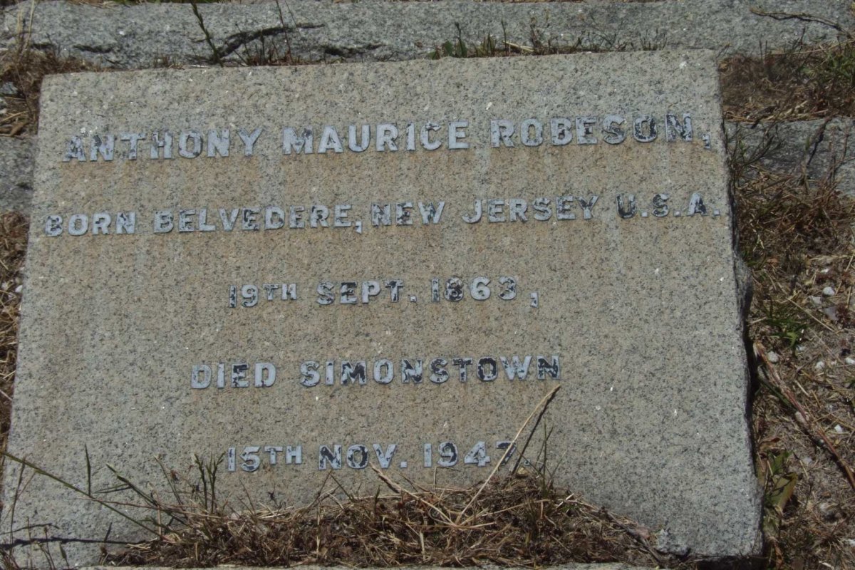 ROBESON Anthony Maurice 1863-1947