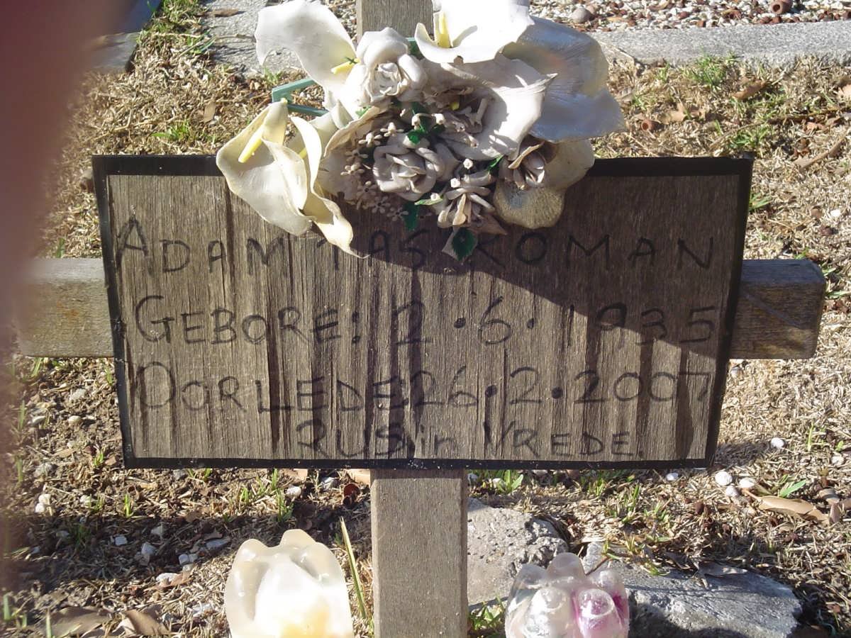 ROMAN Adam Tas 1935-2007