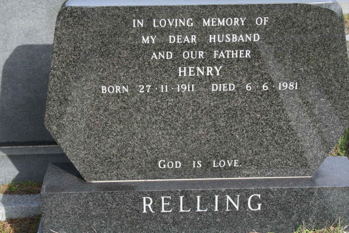 RELLING Henry 1911-1981