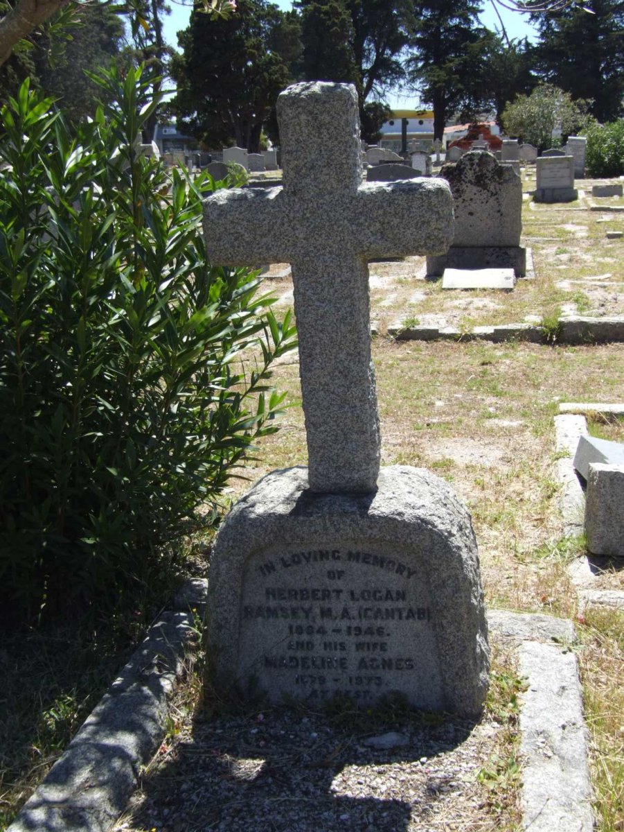 RAMSEY Herbert Logan 1884-1946 &amp; Madeline Agnes 1879-1973