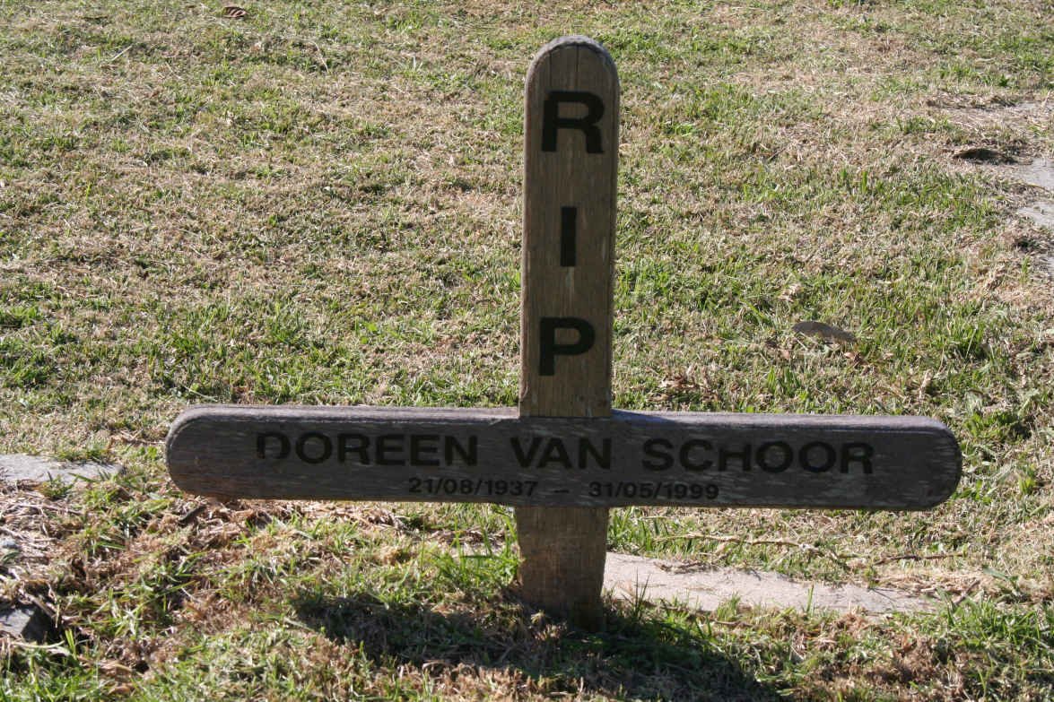 SCHOOR Doreen, van 1937-1999
