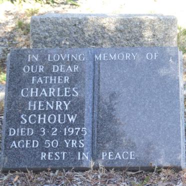 SCHOUW Charles Henry -1975