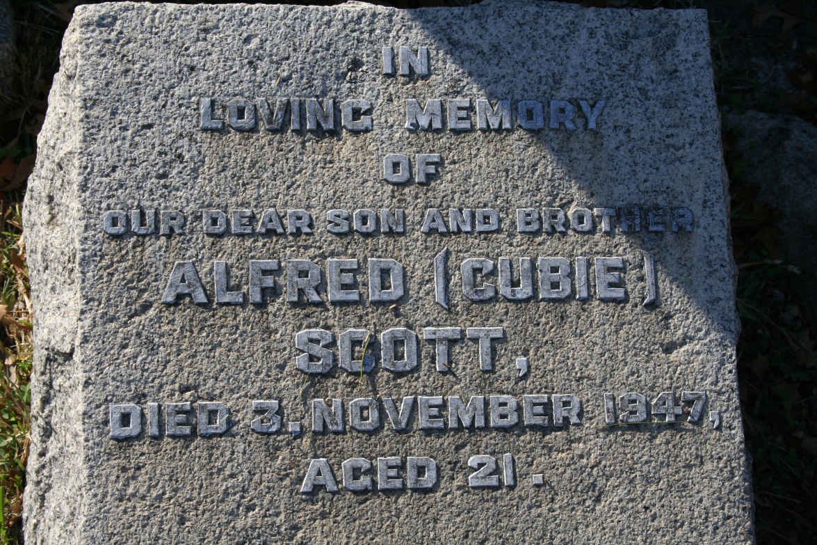 SCOTT Alfred -1947