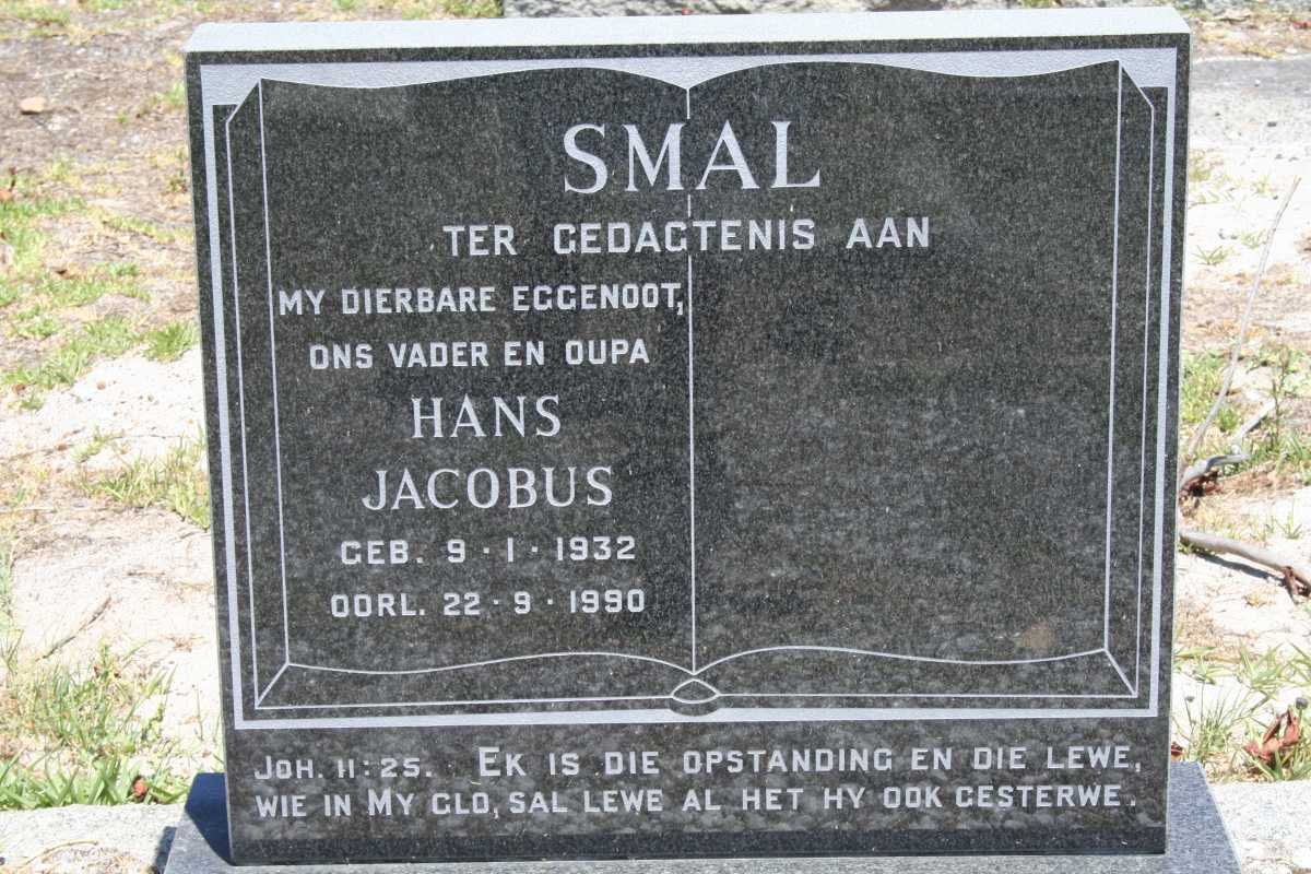 SMAL Hans Jacobus 1932-1990