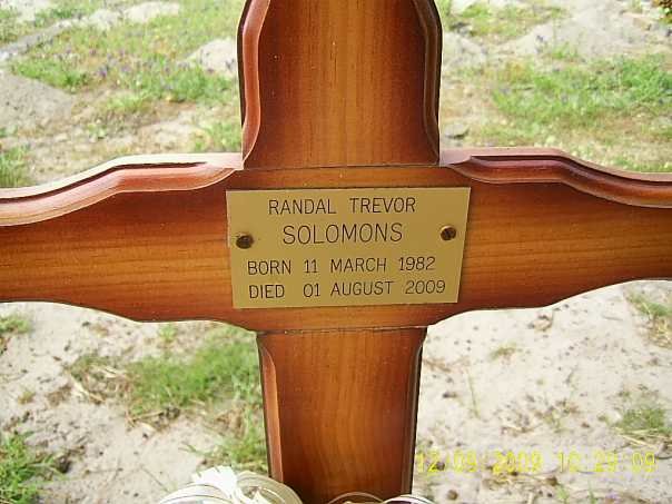 SOLOMONS Randal Trevor 1982-2009
