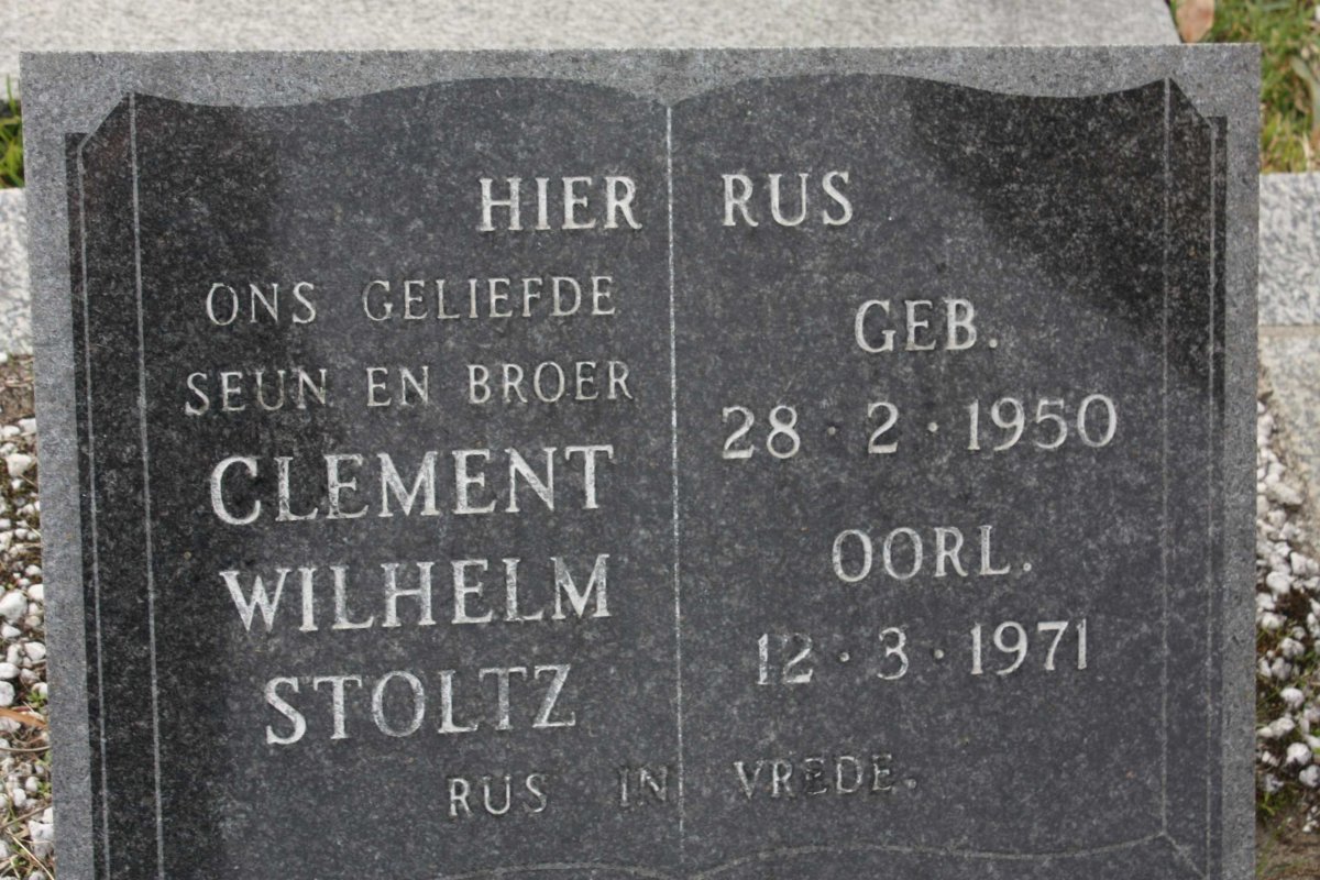 STOLTZ Clement Wilhelm 1950-1971