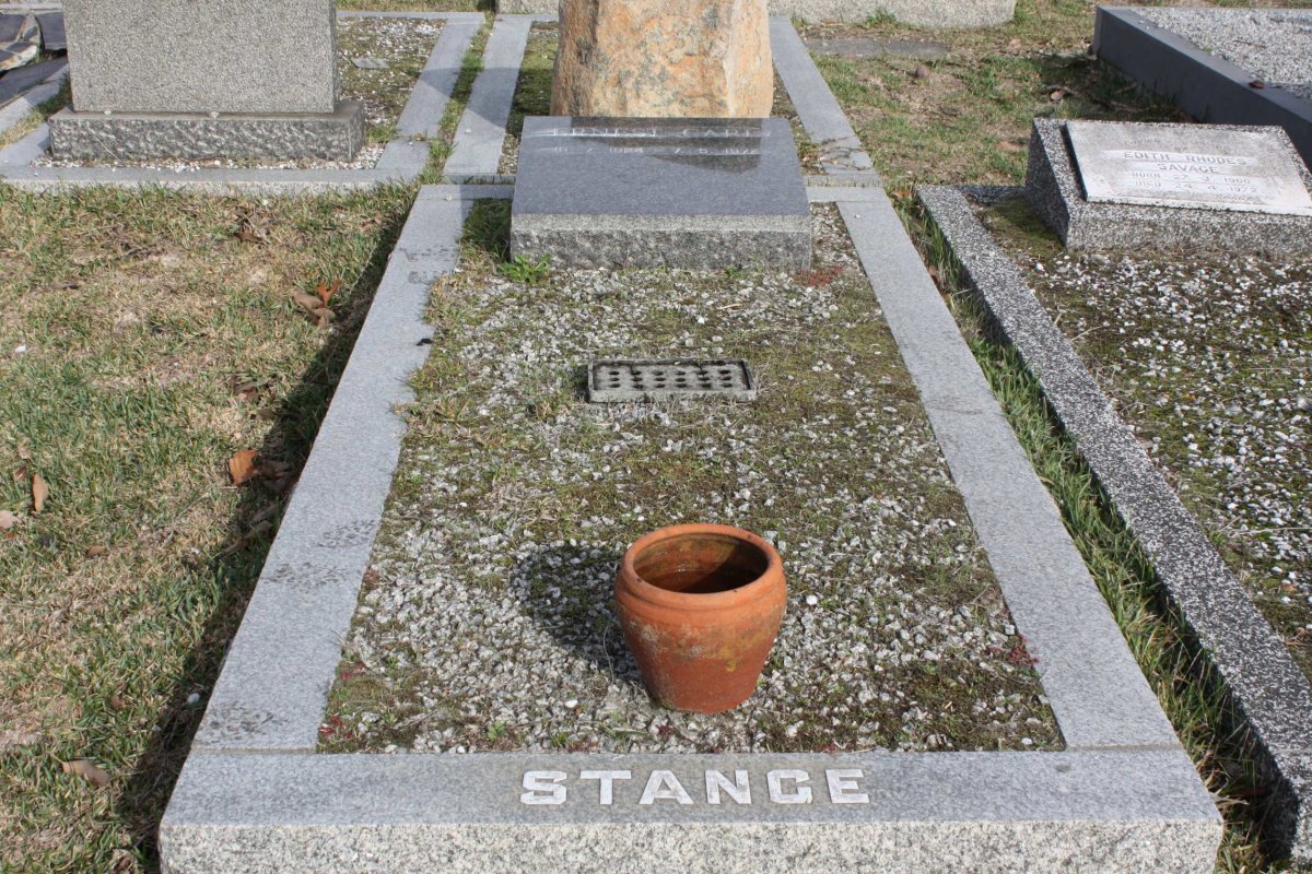 STANGE Ernest Carl 1924-1972