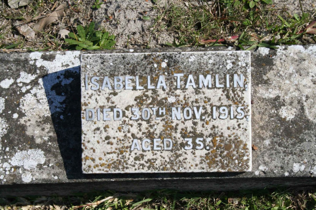 TAMLIN Isabella -1915