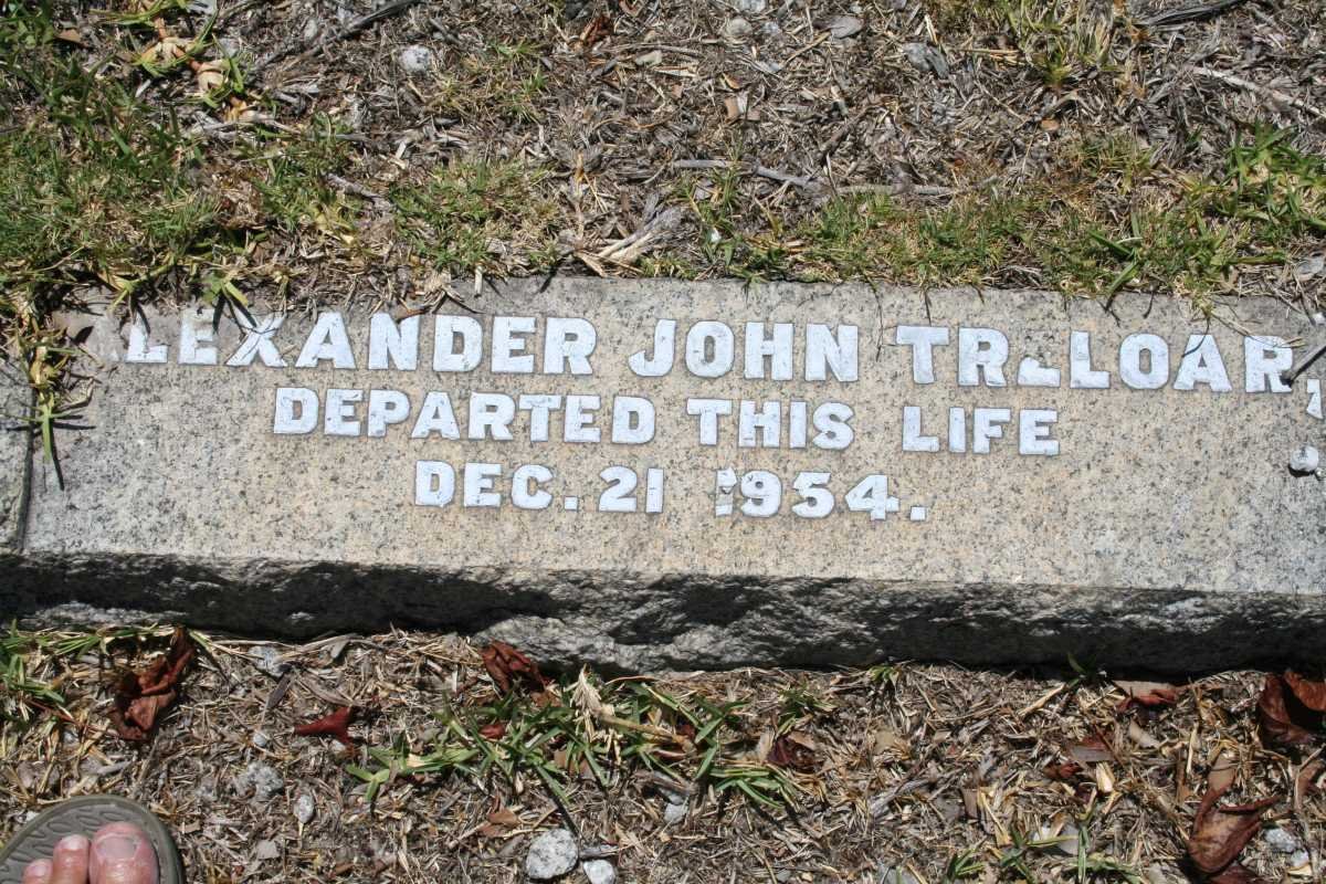 TRELOAR Alexander John -1954