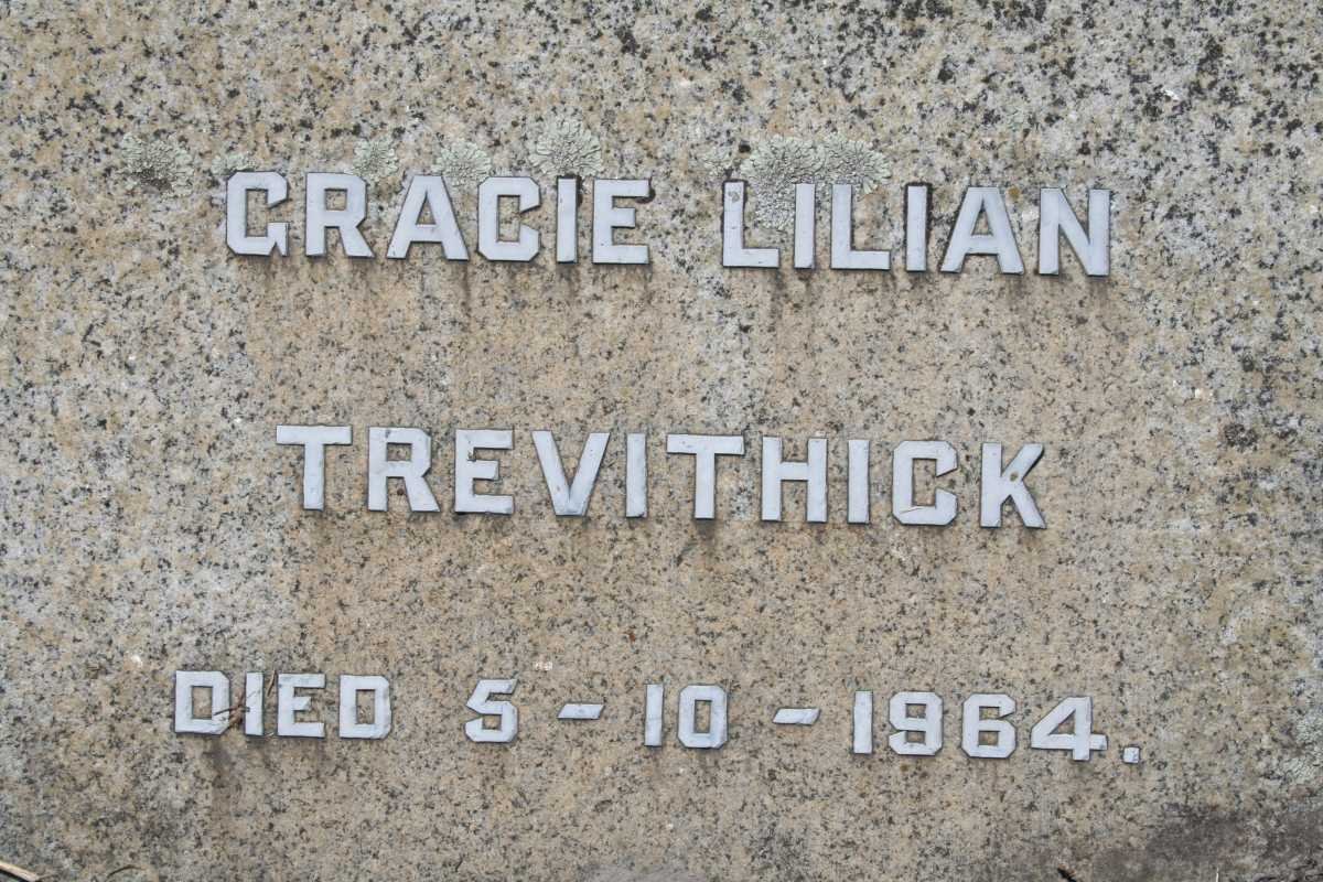 TREVITHICK Gracie Lilian -1964