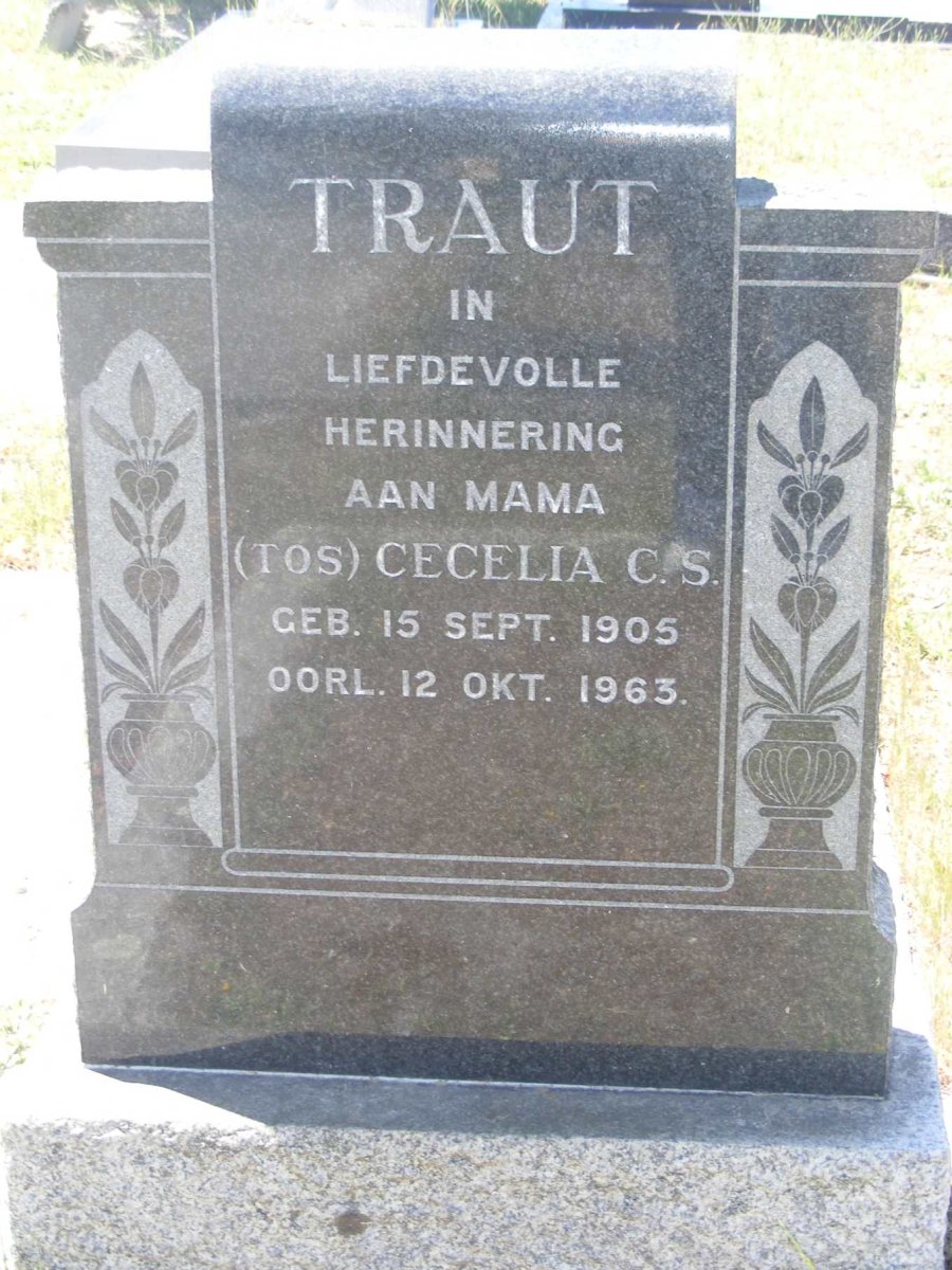 TRAUT Cecelia C.S. 1905-1963