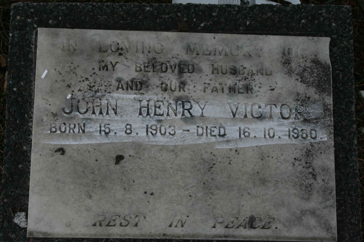 VICTOR John Henry 1903-1980