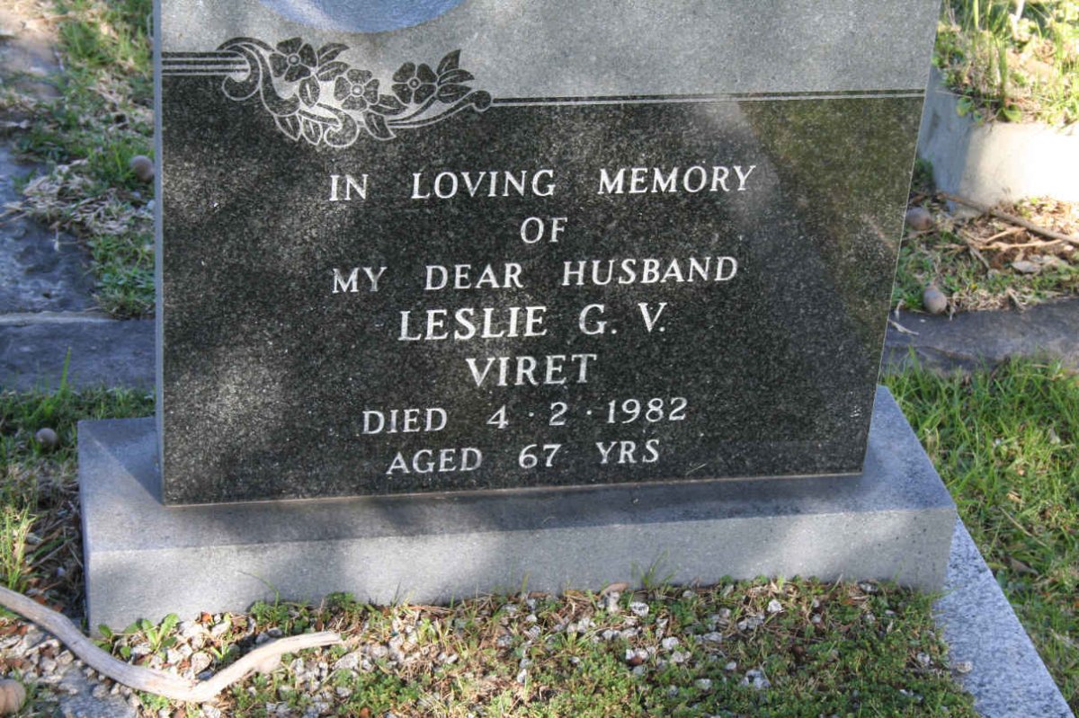 VIRET Leslie G.V. -1982