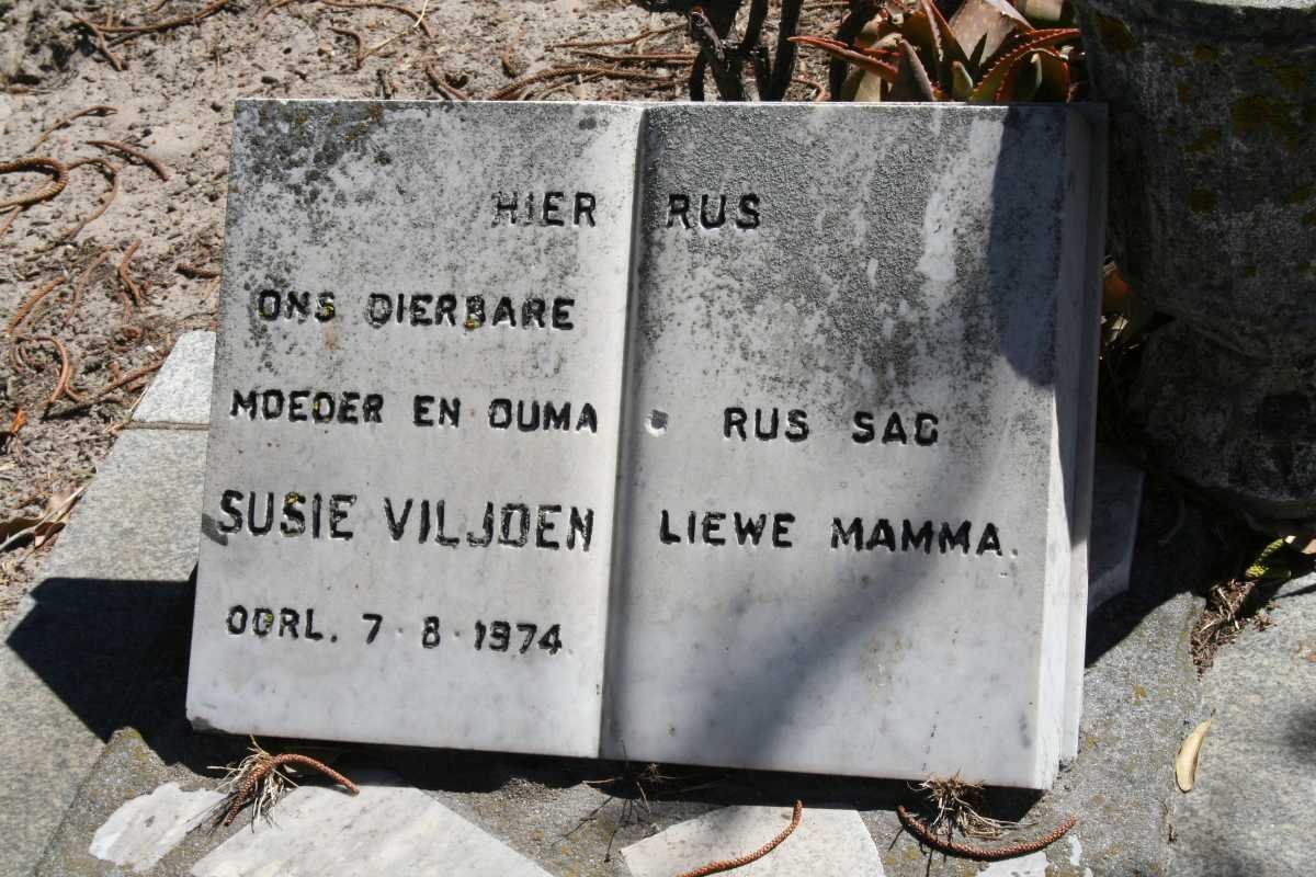 VILJOEN Susie -1974