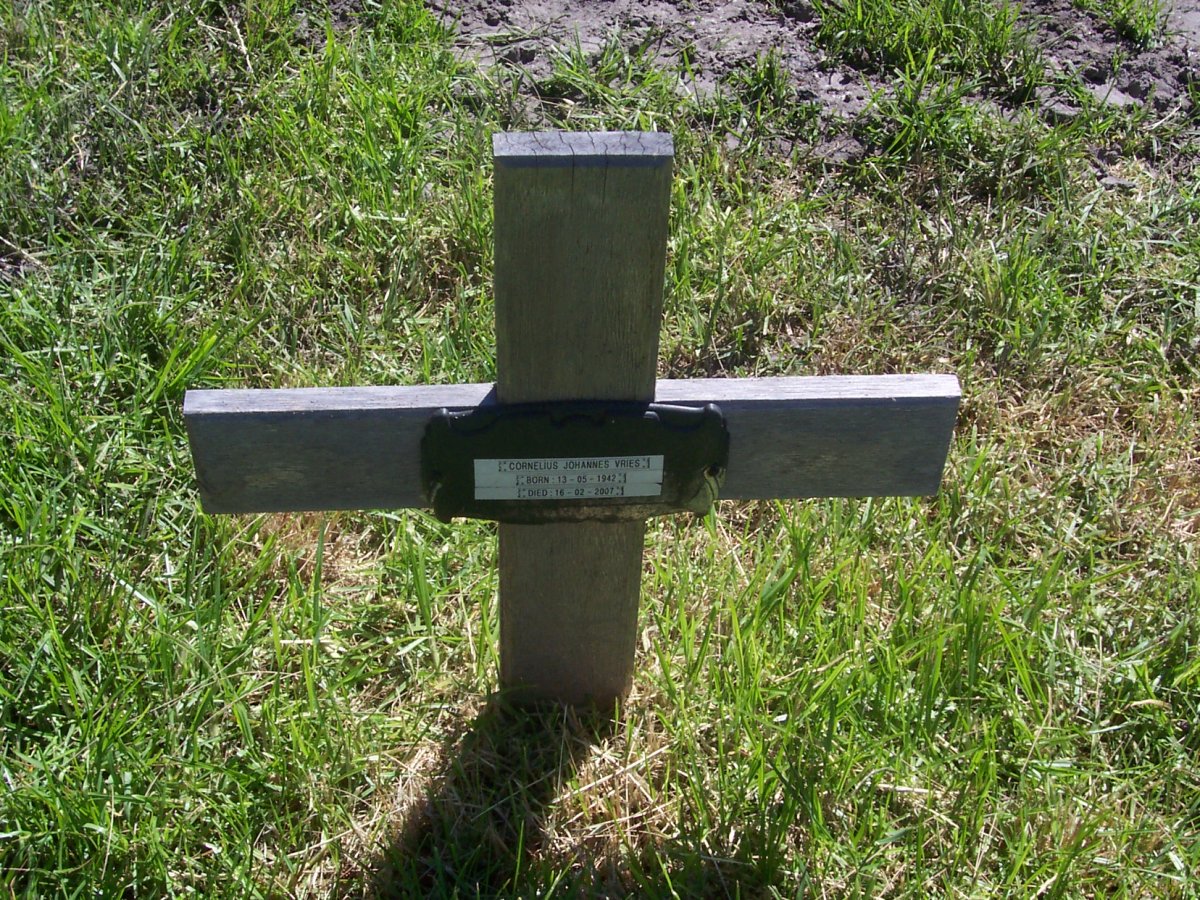 VRIES Cornelius Johannes 1942-2007
