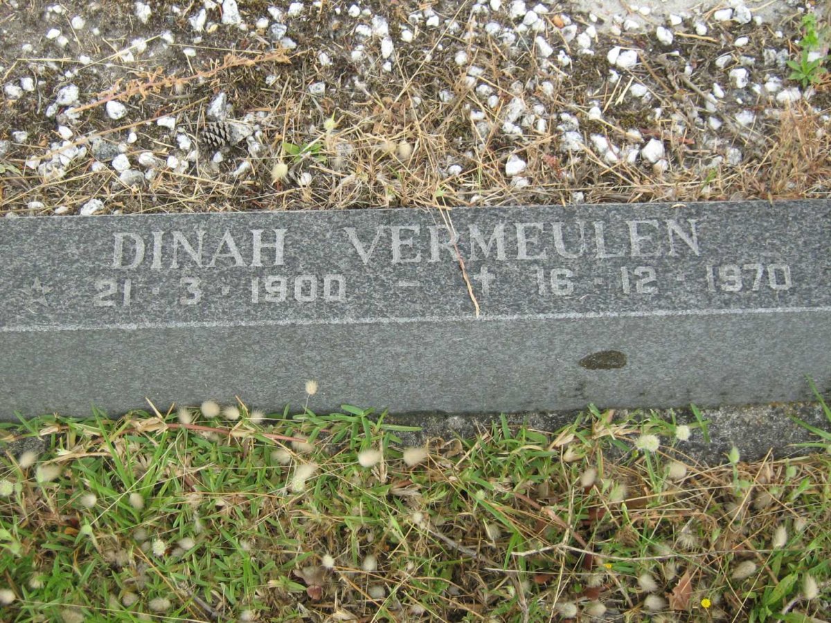 VERMEULEN Dinah 1900-1970