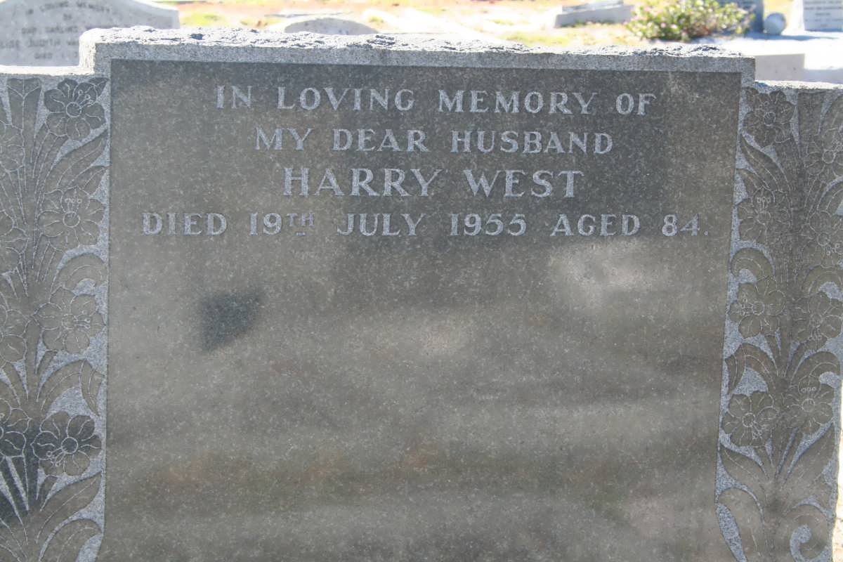 WEST Harry -1955