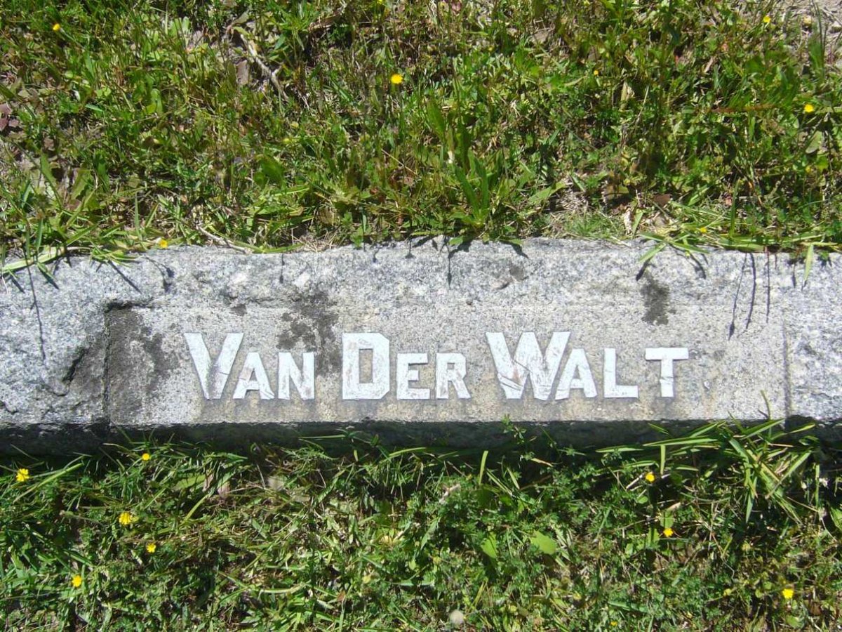 WALT ?, van der