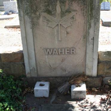 WAHER Berndt Olaf Roman 1941-1969