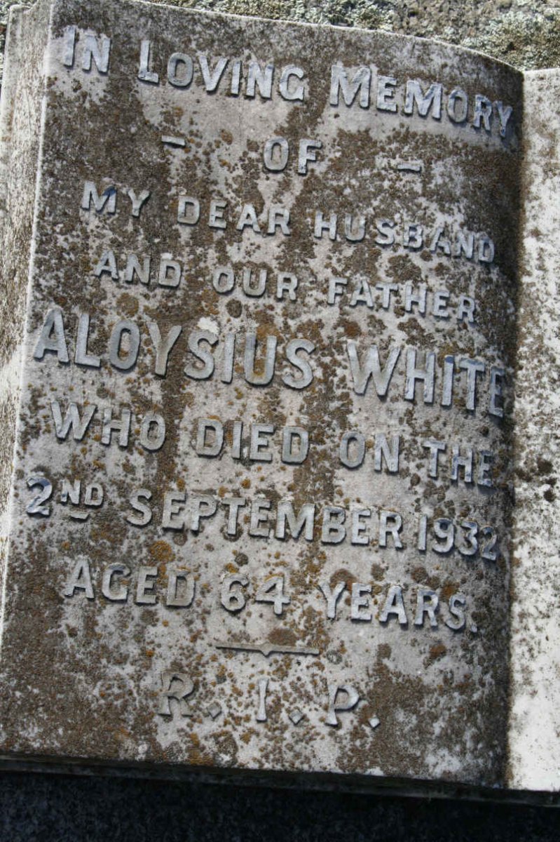 WHITE Aloysius -1932