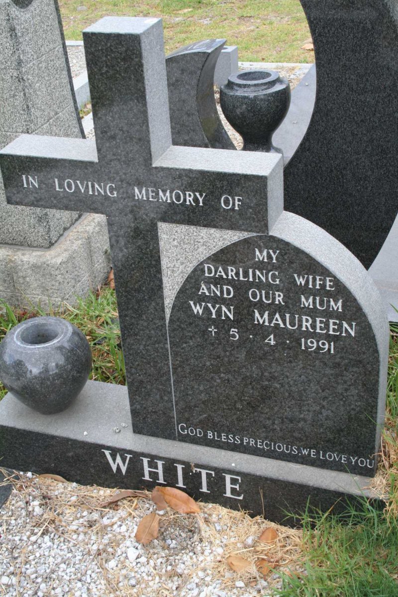 WHITE Wyn Maureen -1991