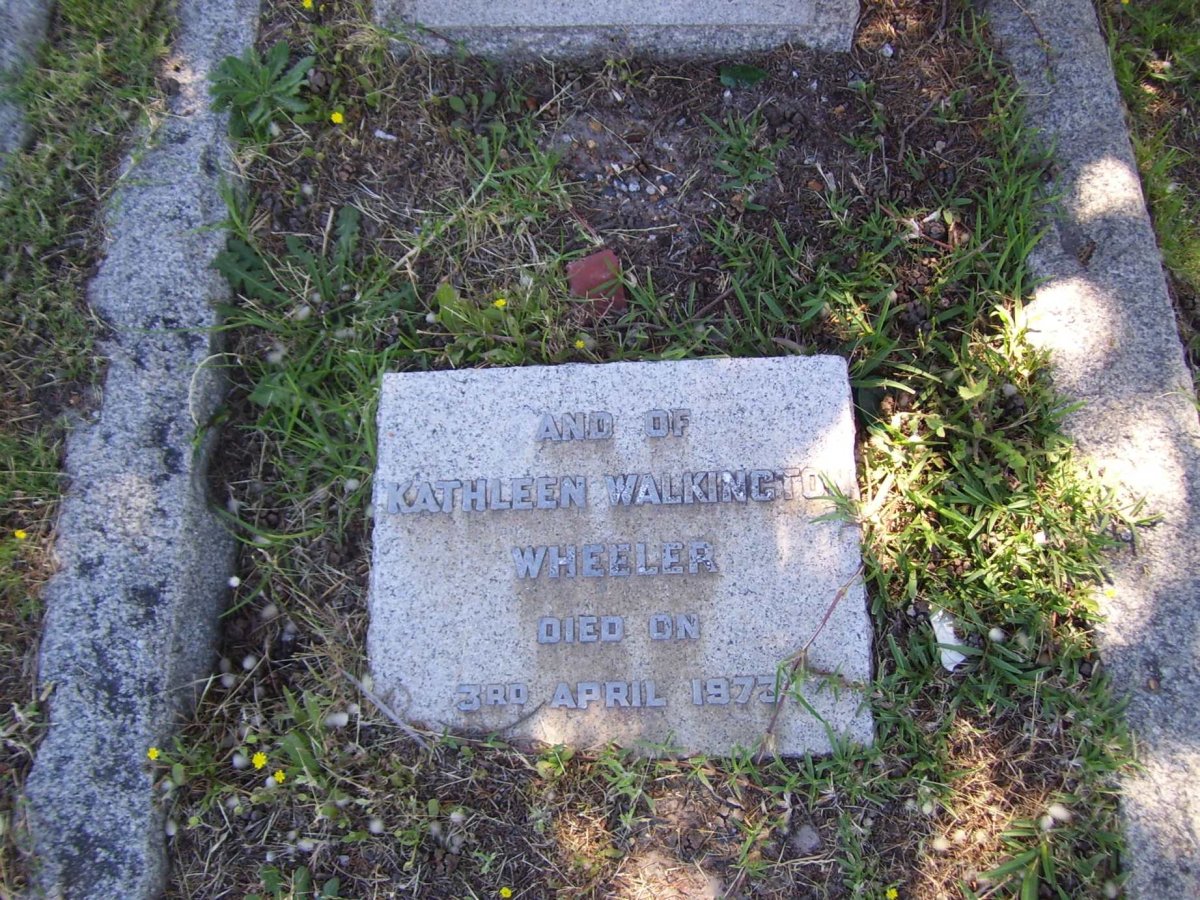 WHEELER Kathleen Walkington -1973
