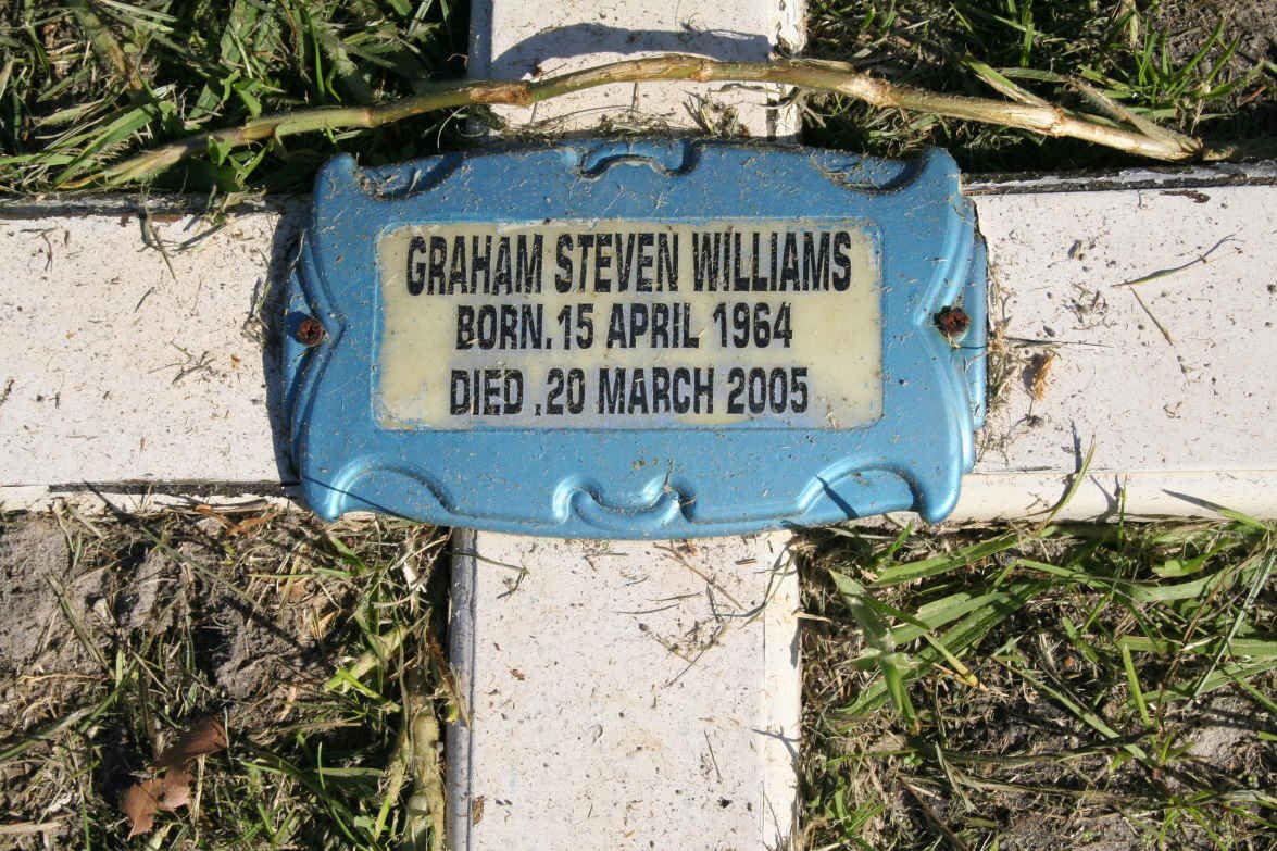 WILLIAMS Graham Steven 1964-2005