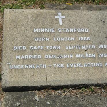 WILSON Minnie nee STANFORD 1866-1953