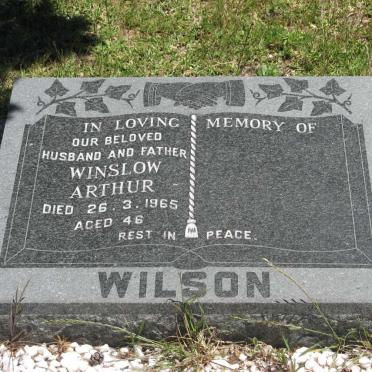 WILSON Winslow Arthur -1965