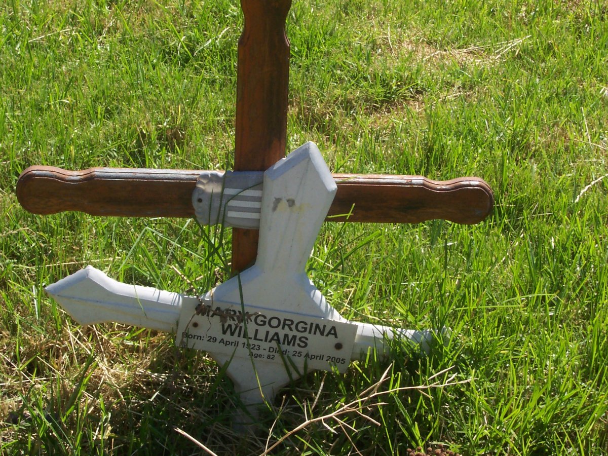 WILLIAMS Mary Gorgina 1923-2005