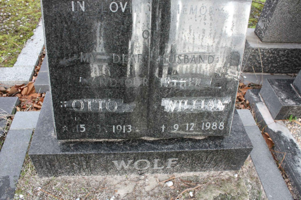 WOLF Otto William 1913-1988