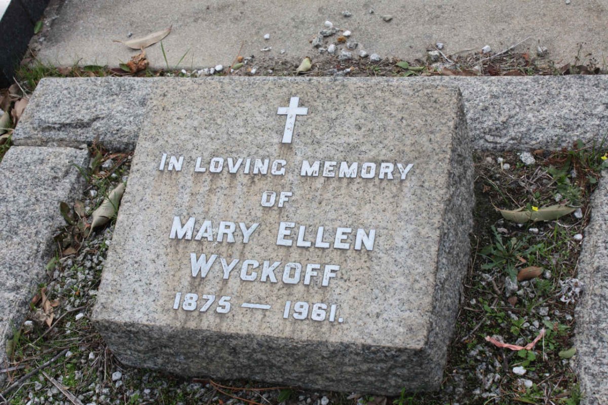 WYCKOFF Mary Ellen 1875-1961