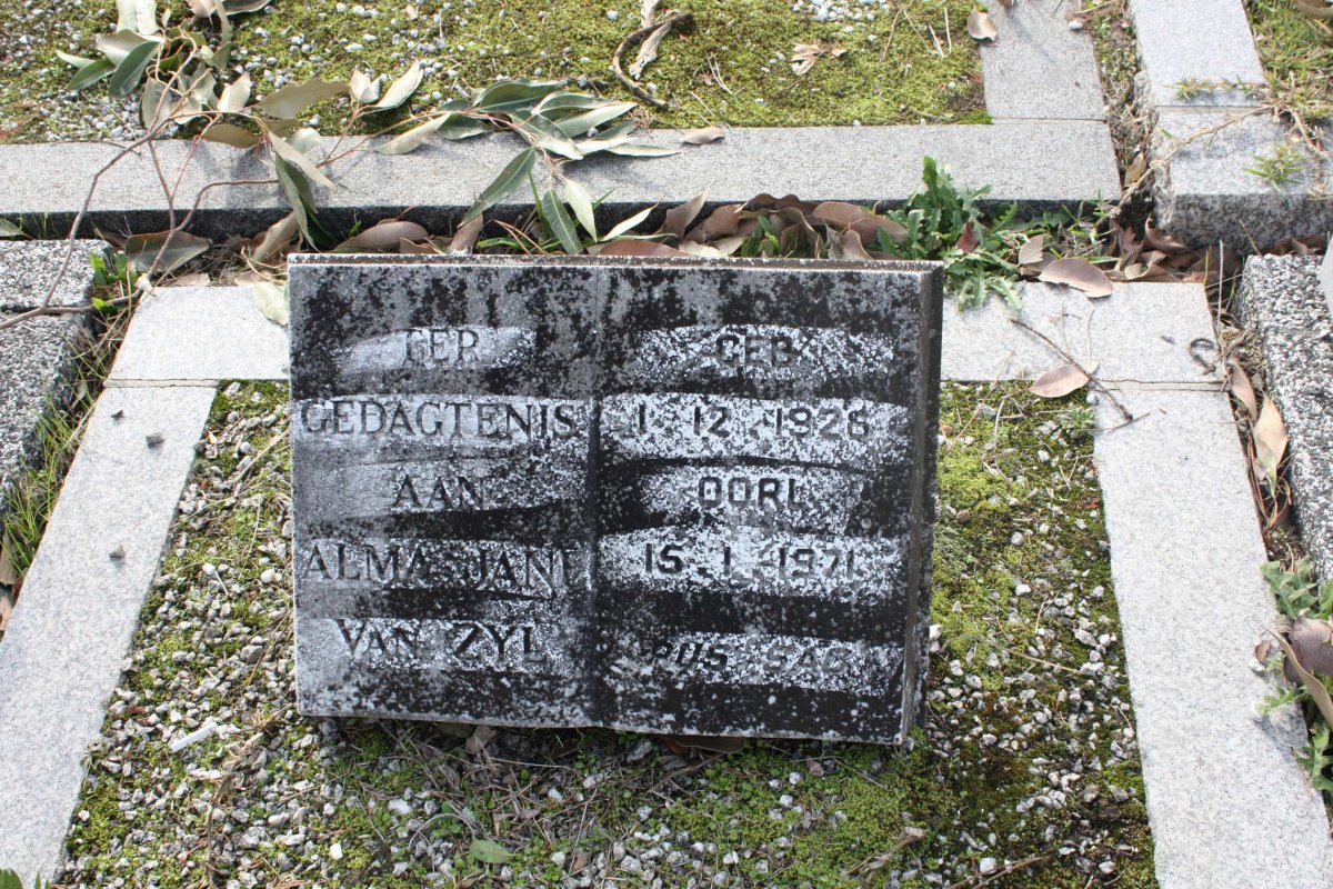 ZYL Alma Jane, van 1926-1971