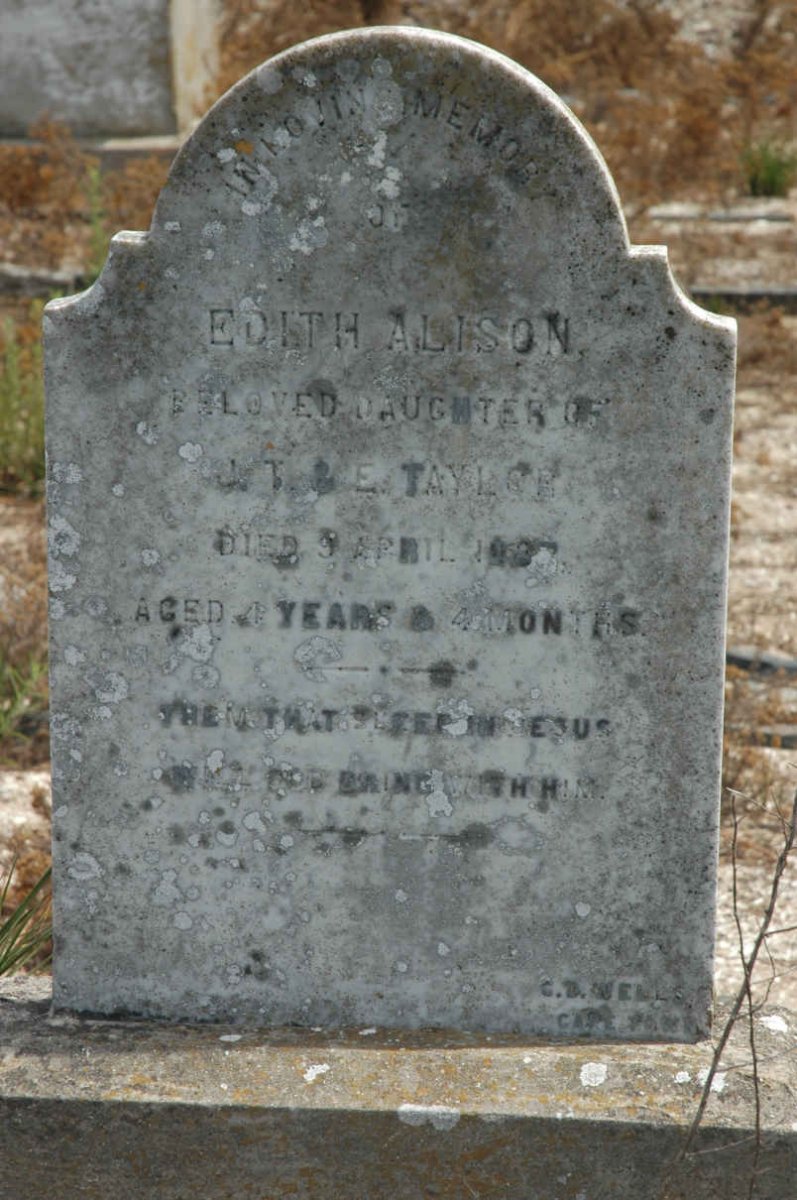 TAYLOR Edith Alison -1887