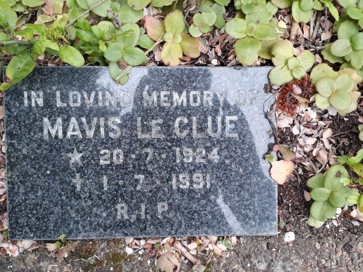CLUE Mavis, le 1924-1991