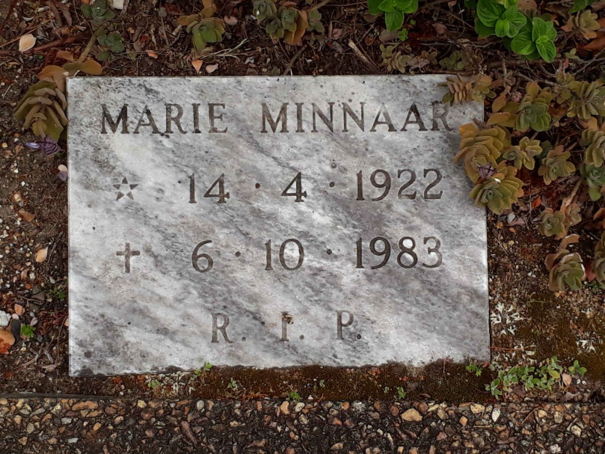 MINNAAR Marie 1922-1983